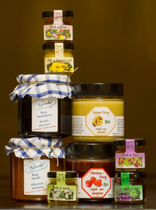 Honig und Marmeladen